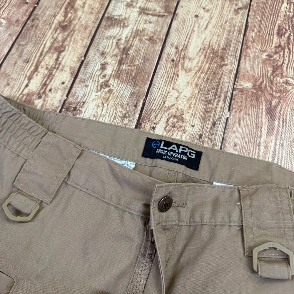 LAPG Basic Operator Cargo Pants Mens 40 x 32 Coyote Brown Ripstop Tactical